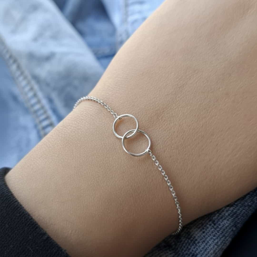 Pulsera Aros Plata