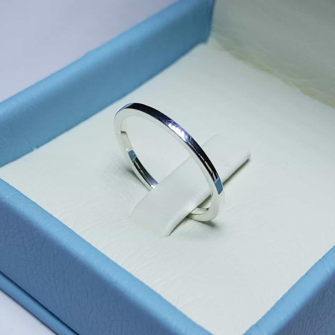 Anillo Sencillo Minimalista Plata 925